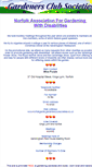 Mobile Screenshot of norfolkgardis.gardenersclubsocieties.co.uk