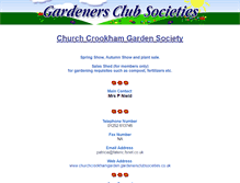 Tablet Screenshot of churchcrookhamgarden.gardenersclubsocieties.co.uk