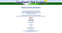 Desktop Screenshot of norfolkorganic.gardenersclubsocieties.co.uk